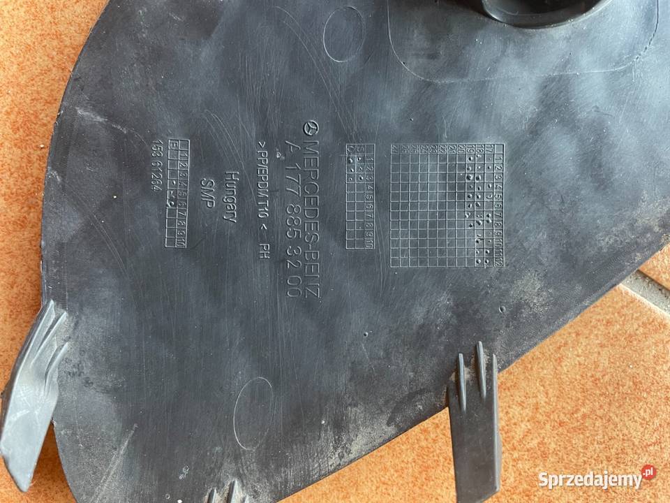 Kratka zderzak prawa przód Mercedes a klasa Zderzaki Gostyń