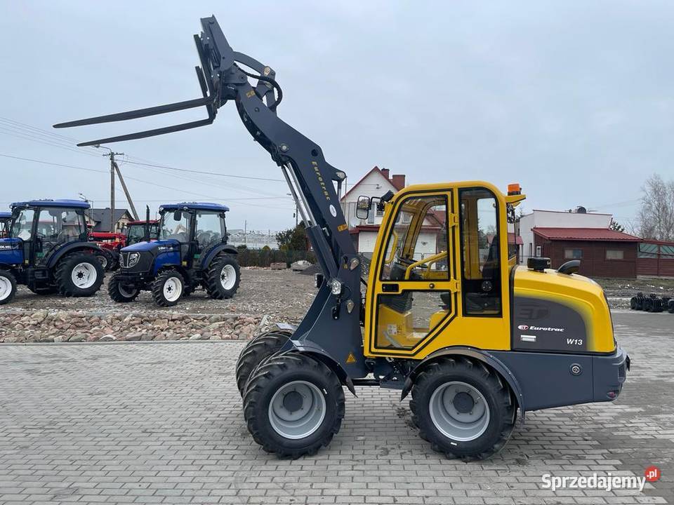 Ładowarka przegubowa Eurotrac W13 I Kubota 50 Kościan