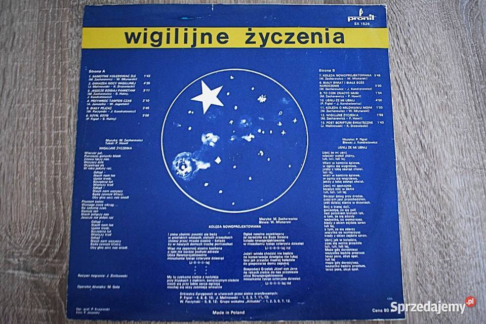Irena Jarocka Wigilijne Życzenia Stan