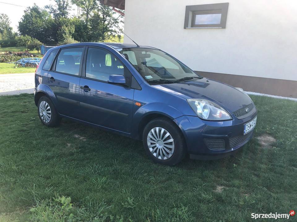 Ford Fiesta Mk6 14 80 2007r 78 700 przebiegu sprowadzony dolnośląskie sprzedam