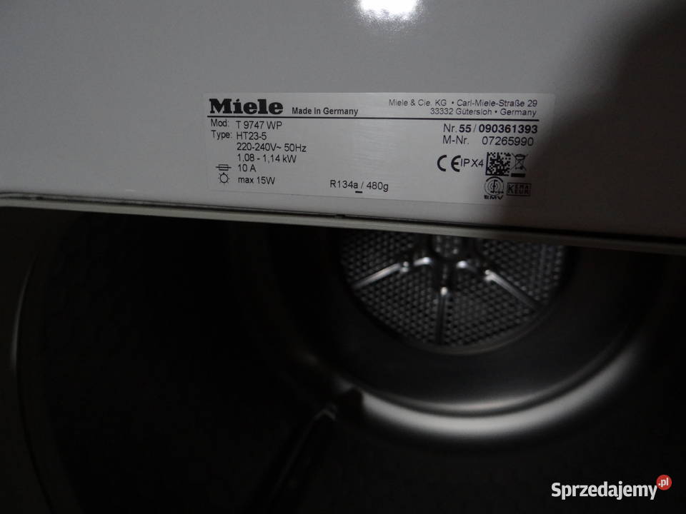 Komplet Miele Pralka Miele W1 EditionSuszarka Piła