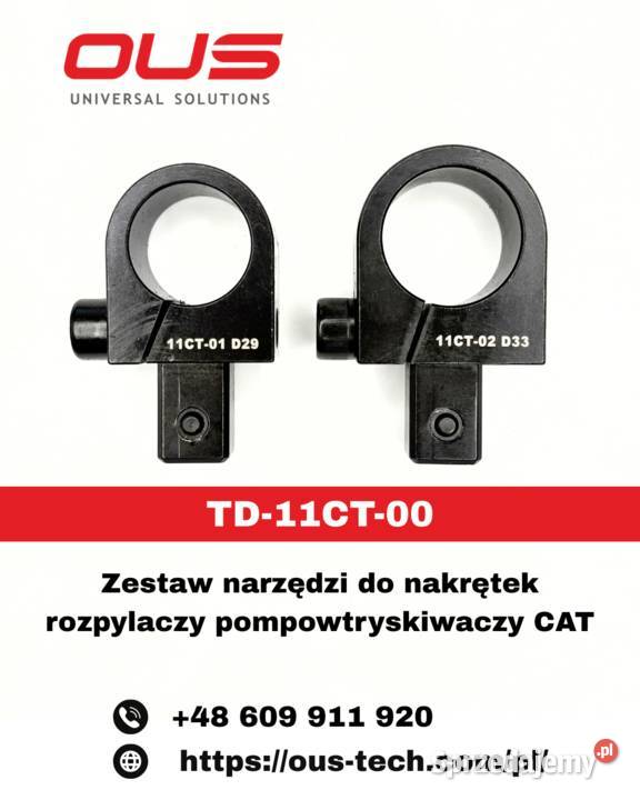 TD11CT00 Zestaw kluczy nasadowych do nakrętek