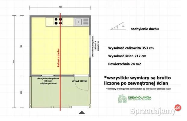 Domek ogrodowy Drewnolandia 600 x 400 Architektura ogrodowa Kaczorownia