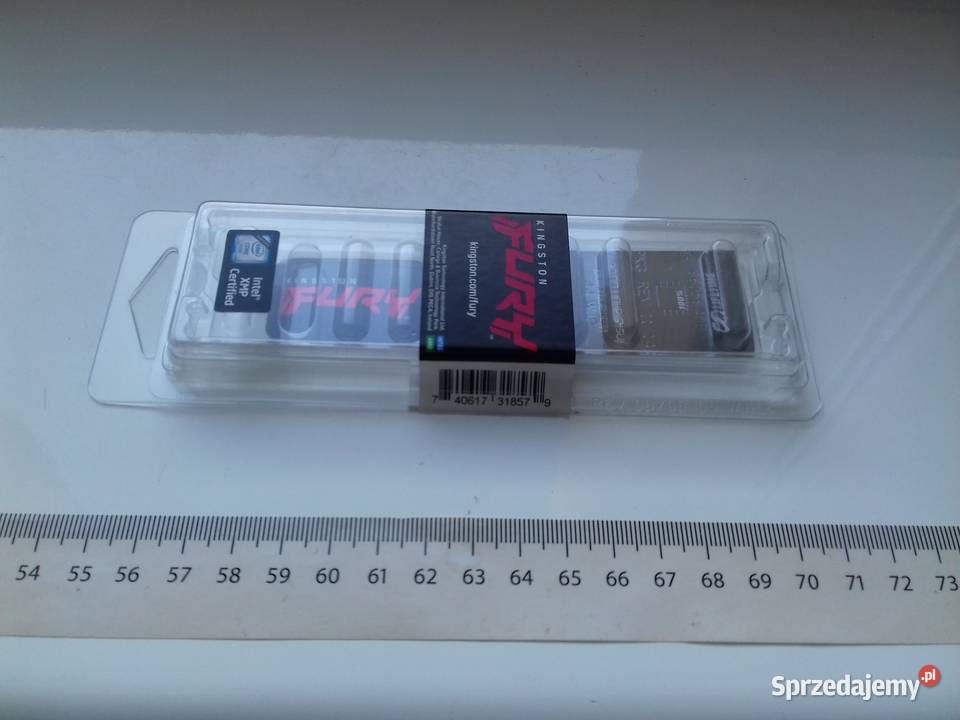 Pudełko Kingston Fury 16GB DDR4 266Mhz pamięci Bydgoszcz