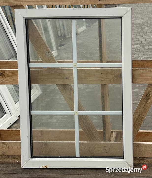OKNA KacprzaK Witryna 74X101 FIX Używany PCV Siedlce sprzedam