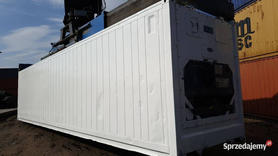 Kontener mroźnia chłodnia 40HCRF 12 metrów Gdańsk