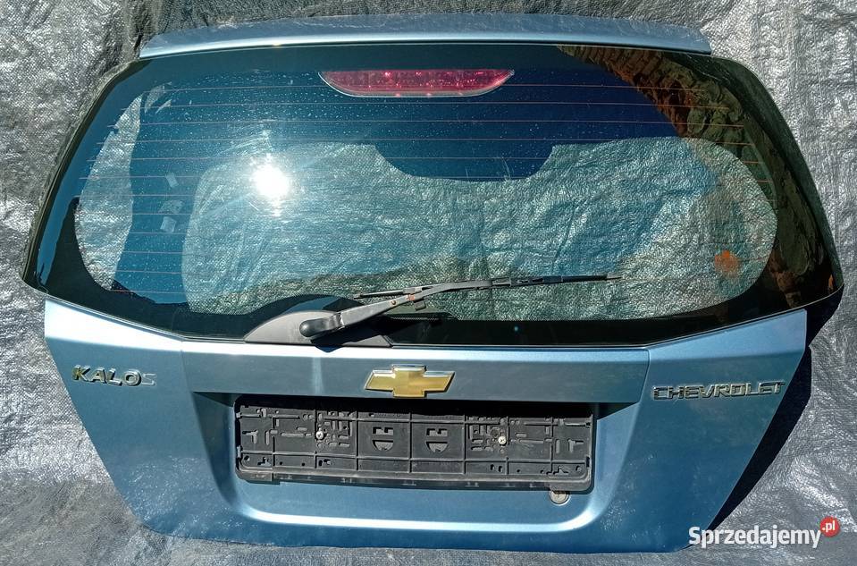 Klapa tył bagażnika Chevrolet kalos t200 2007r Rok produkcji 2007 Nysa