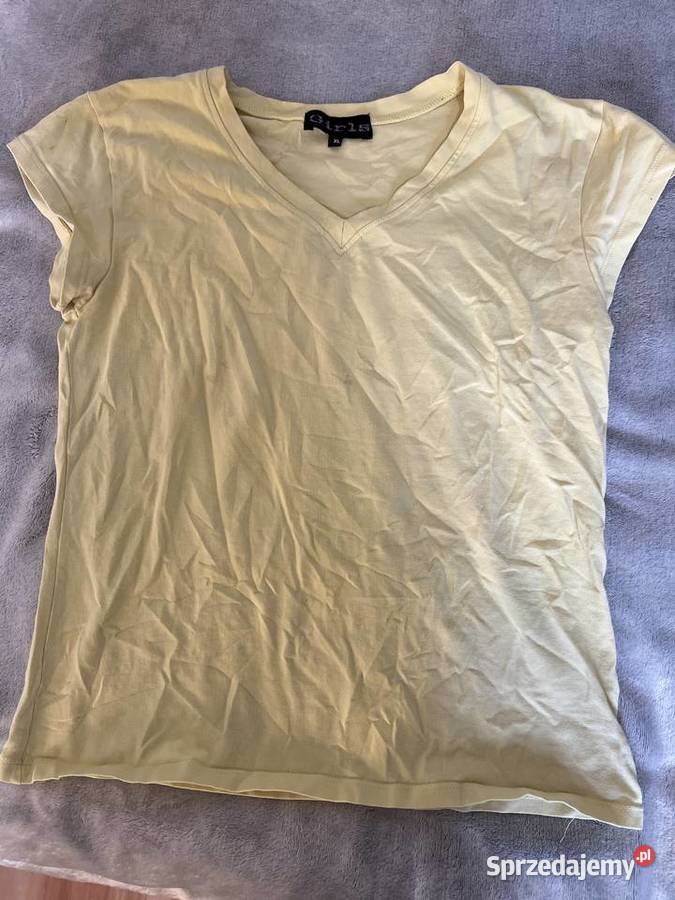 Tshirt koszulka bluzka z krótkim rękawem w krótki Jasło