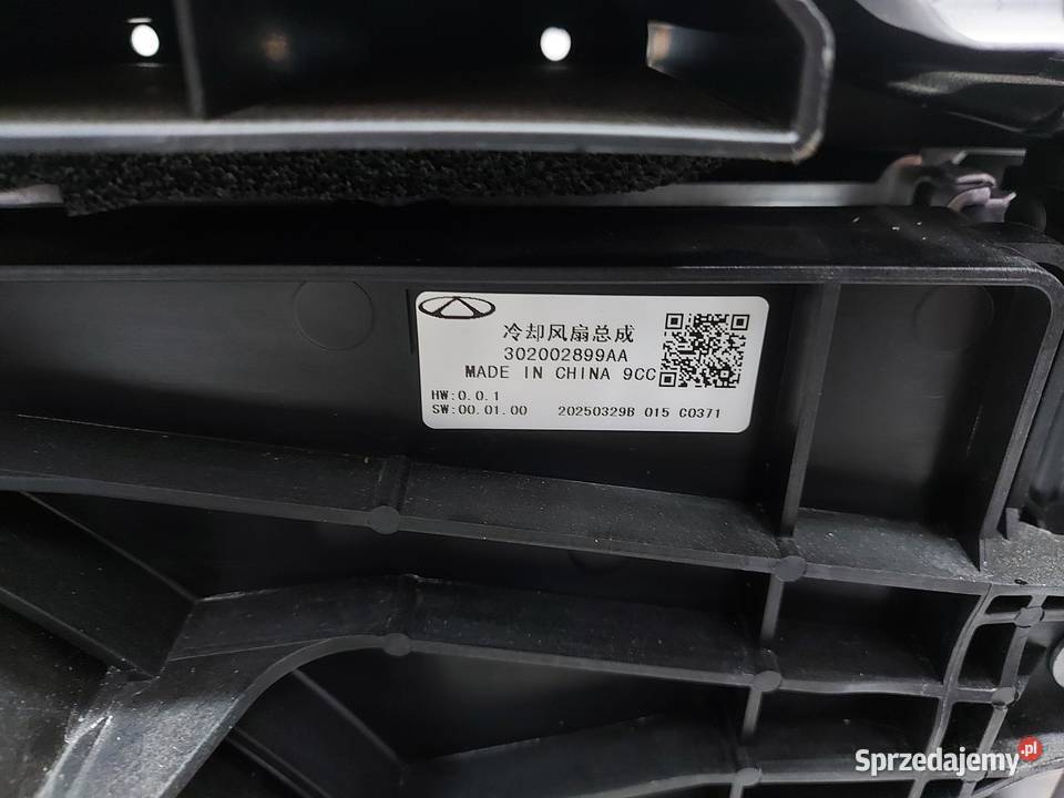 Jaecoo 7 PHEV 2025r wzmocnienie pas przedni