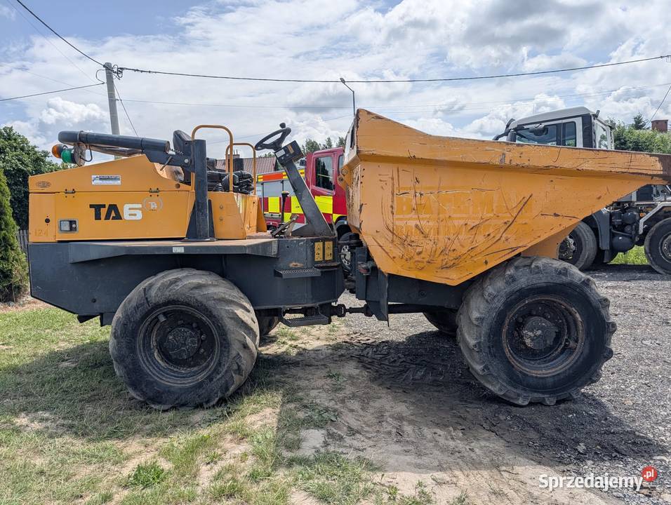 Wozidło budowlane TEREX TA6 2015 Wozidła podkarpackie Ropczyce