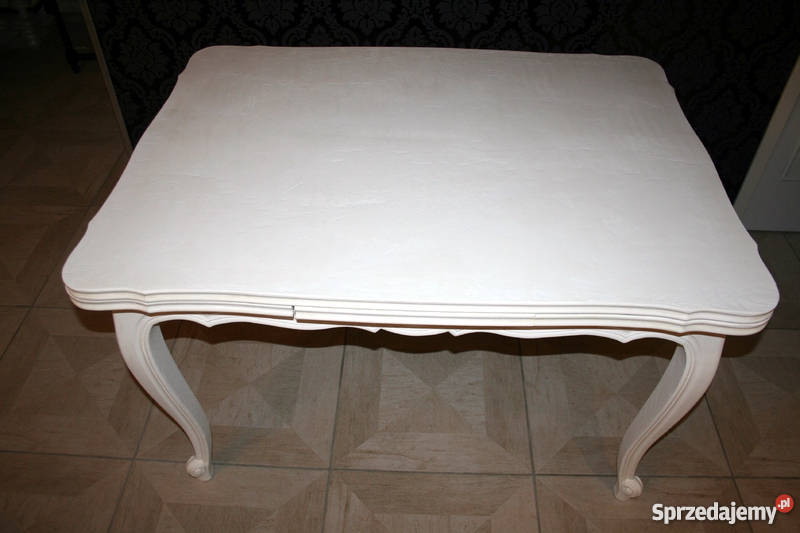 Ludwikowski prostokątny stół rozkładany biały 99cm Lublin sprzedam