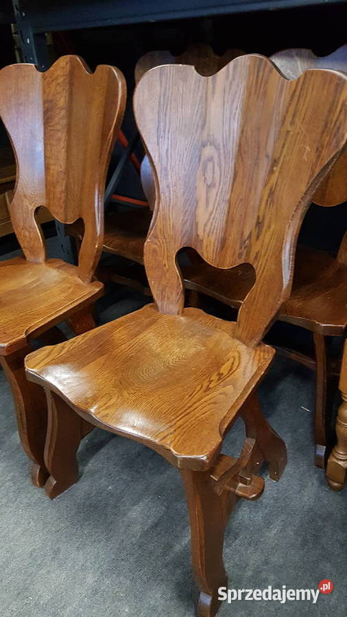 Krzesła dębowe holenderskie dąb 100 Przeworsk