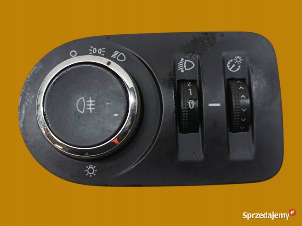 PRZEŁĄCZNIK ŚWIATEŁ 13310330 Opel Corsa IV Panele sterowania, przełączniki