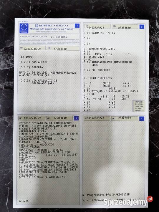 Daihatsu Rocky 28 D 42077748KM śląskie Rybnik sprzedam