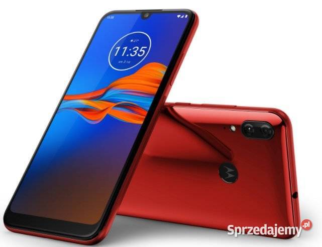 Motorola e6 plus uszkodzony smartfon 1 właściciel