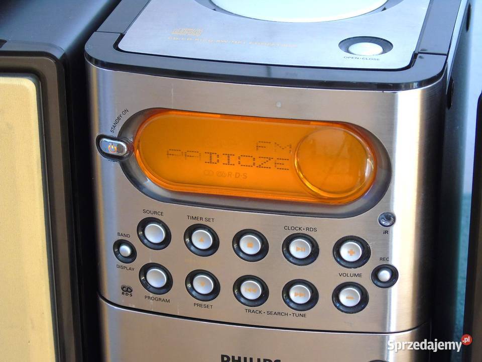 Sprawna wieża Philips MCM250 pilot kolumny podkarpackie Jasło