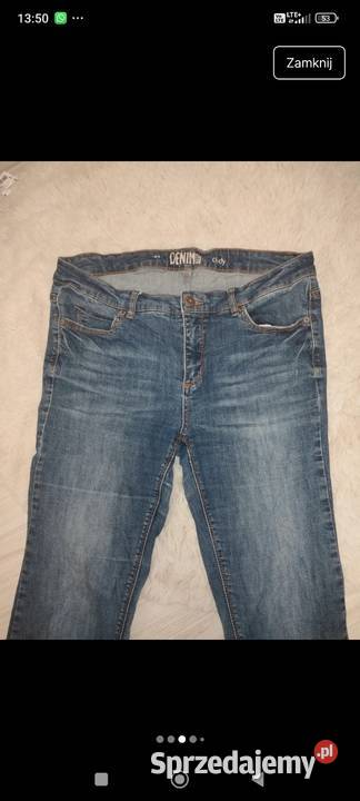 Spodnie dżinsowe damskie rozmiar 44 Ropczyce