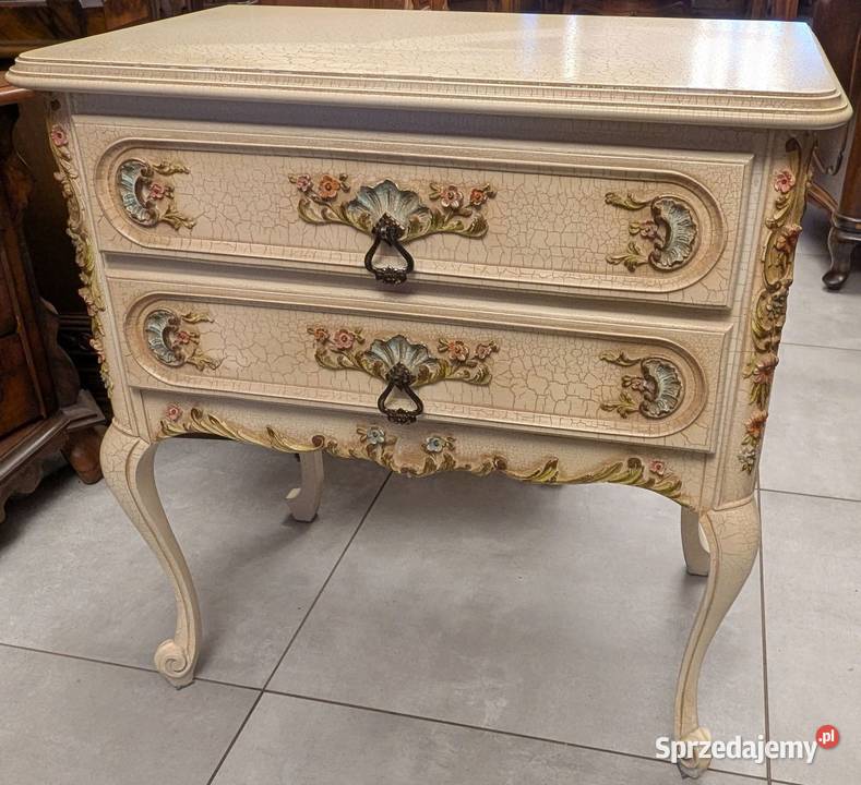 Piękna komoda ludwikowska ecrusklep Dąbrowa Dąbrowa Górnicza