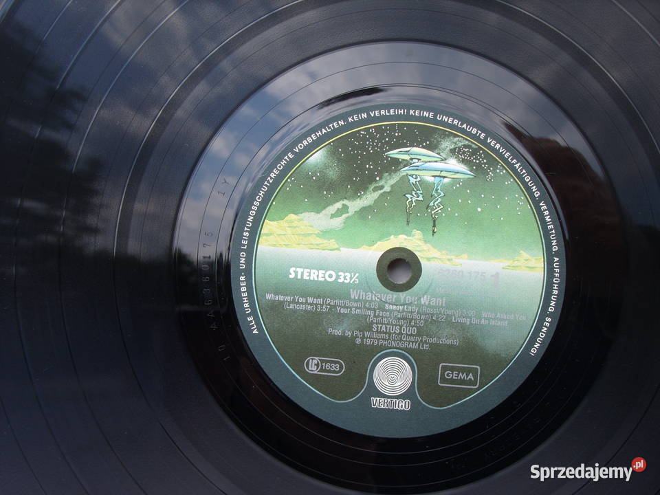 Winyl LP STATUS QUOWHATEVER YOU 1979 płyta winylowa Płyty i kasety Wołów