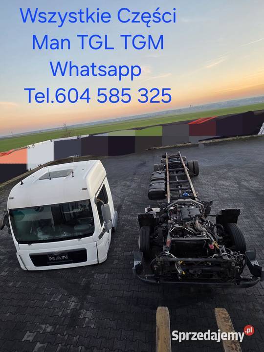 MAN TGL TGM Euro 3456 na części Wysyłka 7 dni opolskie