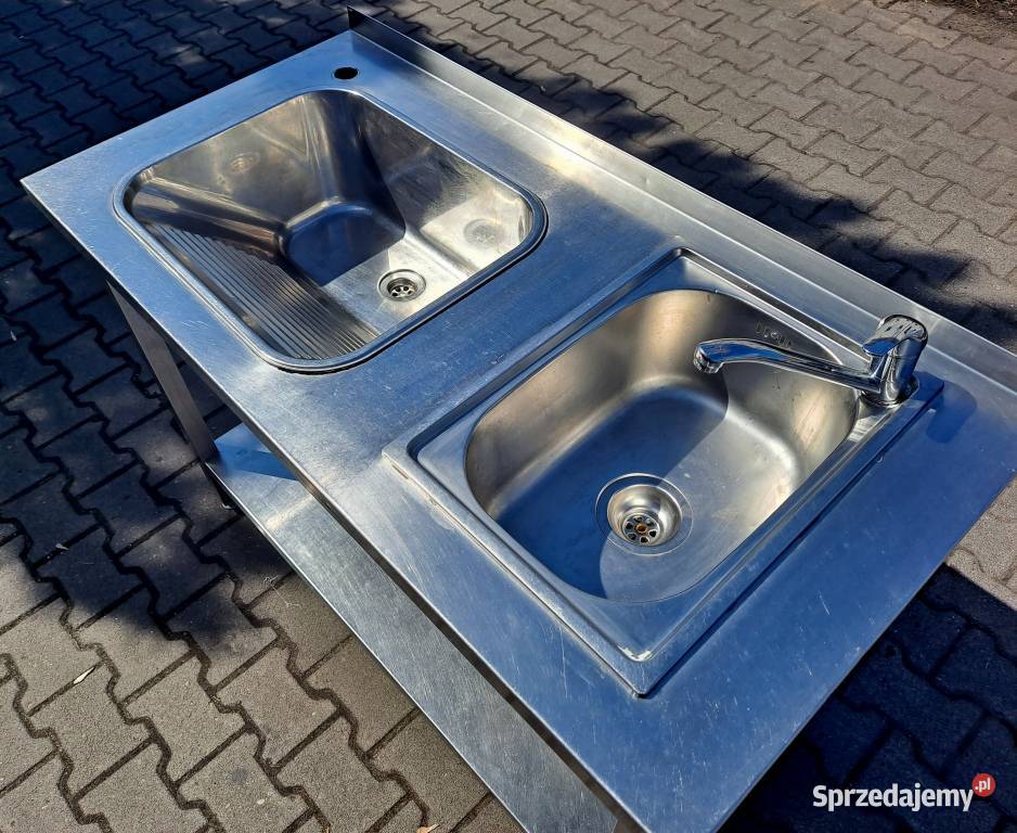 ZLEW GASTRO 2 KOMOROWY Z PÓŁKĄ 1206085 M801N wielkopolskie Nowe Skalmierzyce