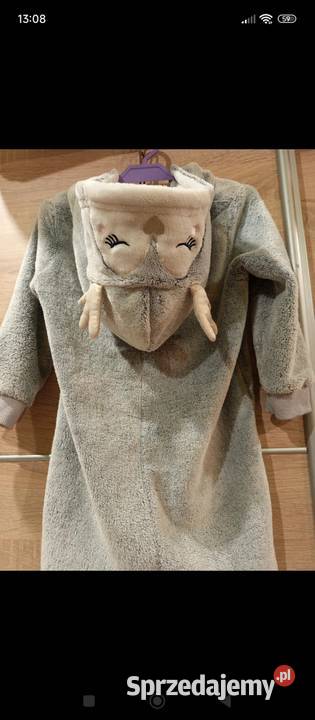 Kombinezon polarowy little kids renifer szary Zwierzyniec