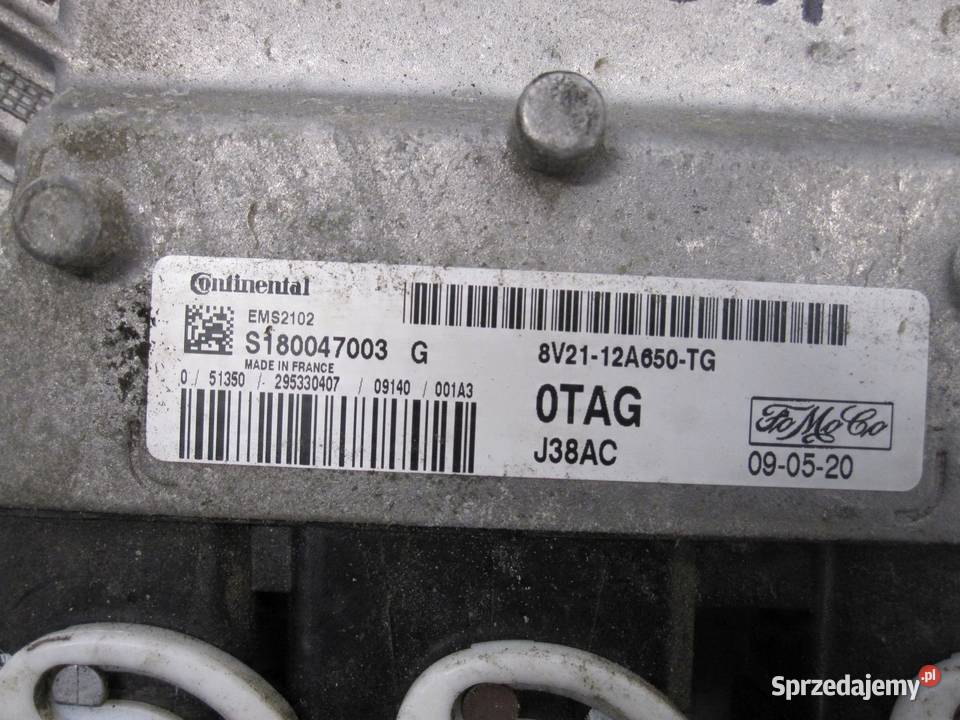 FORD FIESTA VII 09r komputer sterownik silnika sprzedam