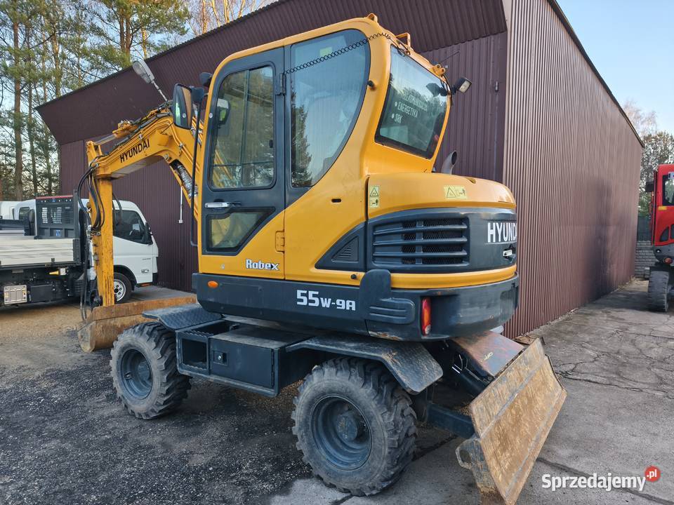Koparka kołowa Hyundai 55 W 900 mtg krajowa Konopiska