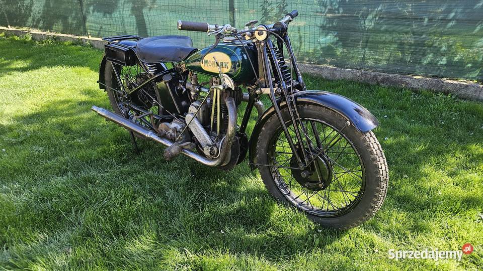 Motocykl Monark Blackburn 500 ccm 1929 500cm3 dolnośląskie Wrocław sprzedam