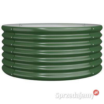 vidaXL Donica ogrodowa malowana proszkowo stal mazowieckie Warszawa