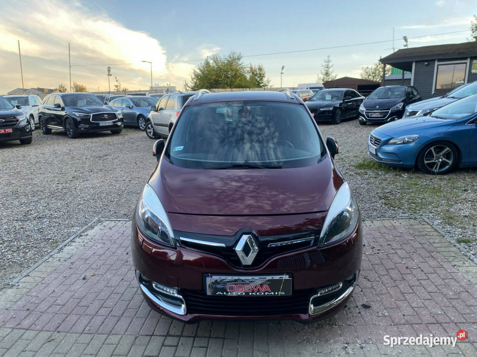 Renault Grand Scenic 16 dci Bose skóry ledy Navi pomorskie Gdańsk