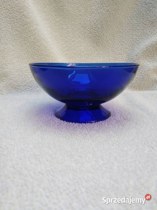 Kobaltowy pucharek do deserów niebieski Nowa Karczma
