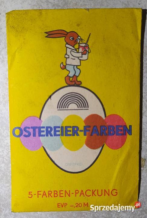 Stare Barwniki Do Jajek NRD Pozostałe Chorzów