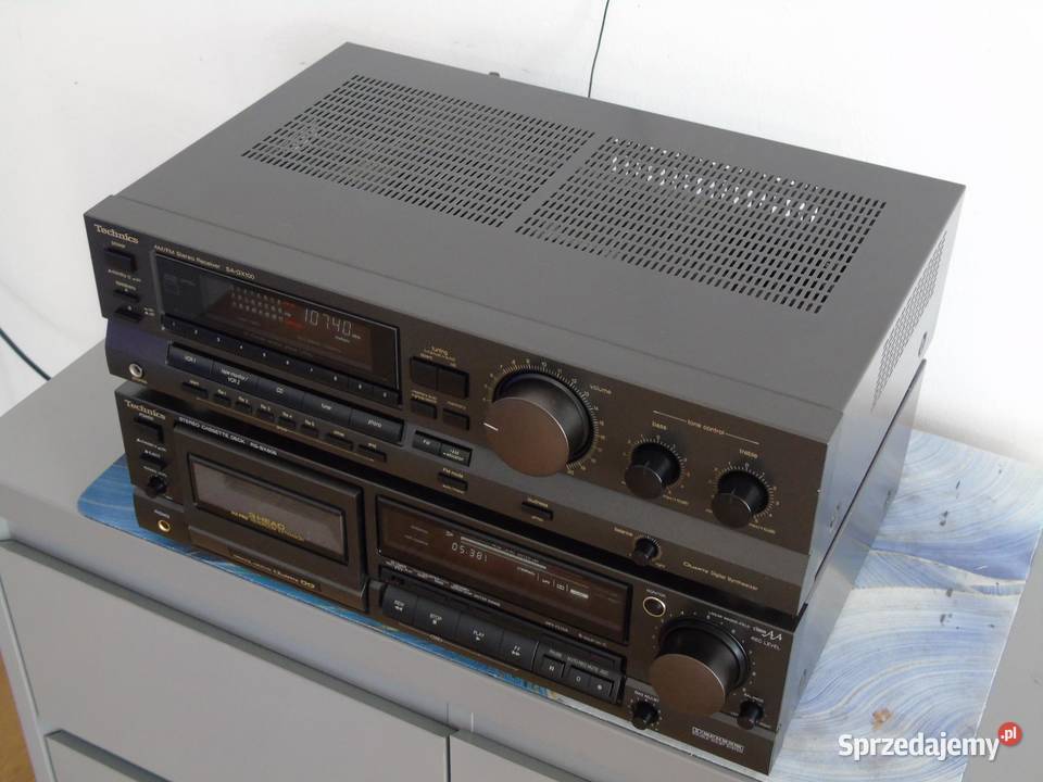 Wzmacniacz z radiem Technics SAGX 100 sprawny Jasło