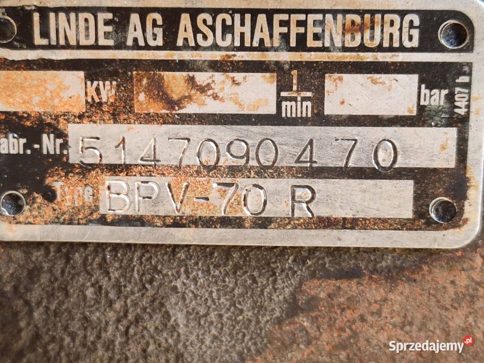 Hydromotor BPV70R ATLAS AR51 wielkopolskie Wilkowo