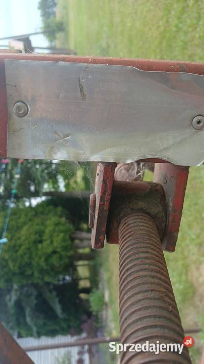 Pług 4 skibowy zagonowy Sidra