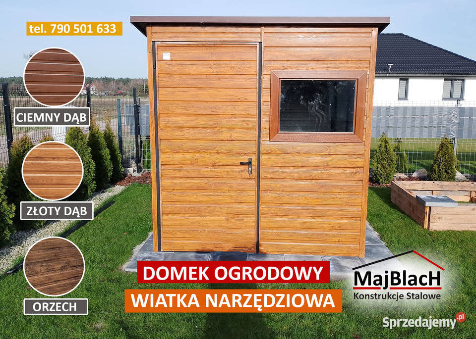 Garaż Blaszany Schowek na Narzędzia Wiatka Gostyń