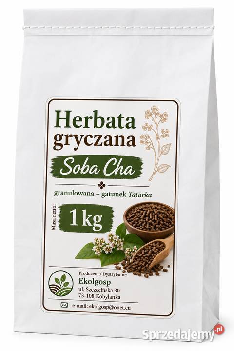 Herbata gryczana Soba Cha 1 Tatarka EkolGosp Stargard