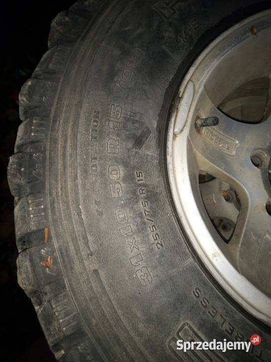 Sprzedam opony terenowe