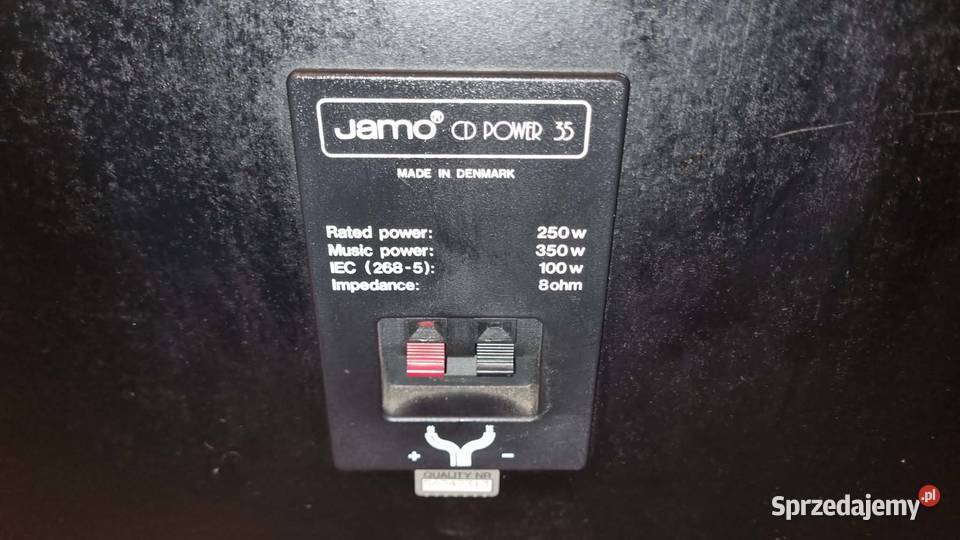 Kolumny Jamo CD Power 35 2x350W 30 bas Made in Warta