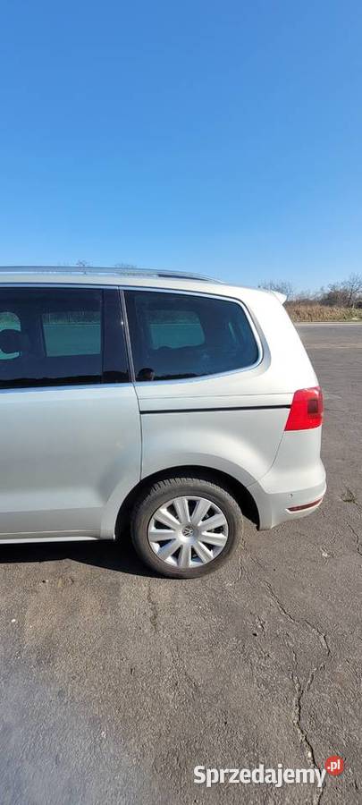 Volkswagen Sharan 20TDI 2014 165000 Wersja szary dolnośląskie Zgorzelec