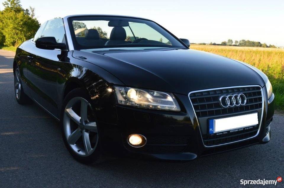 Audi A5 Kabriolet S LINE ogłoszenie prywatne czujnik zmierzchu Raszyn
