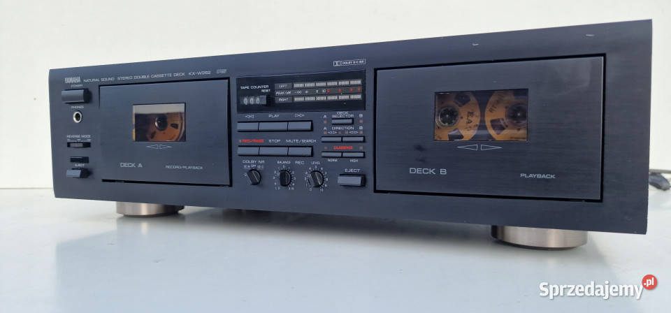 Magnetofon Yamaha KXW262 Stereo Cassette Deck Międzychód