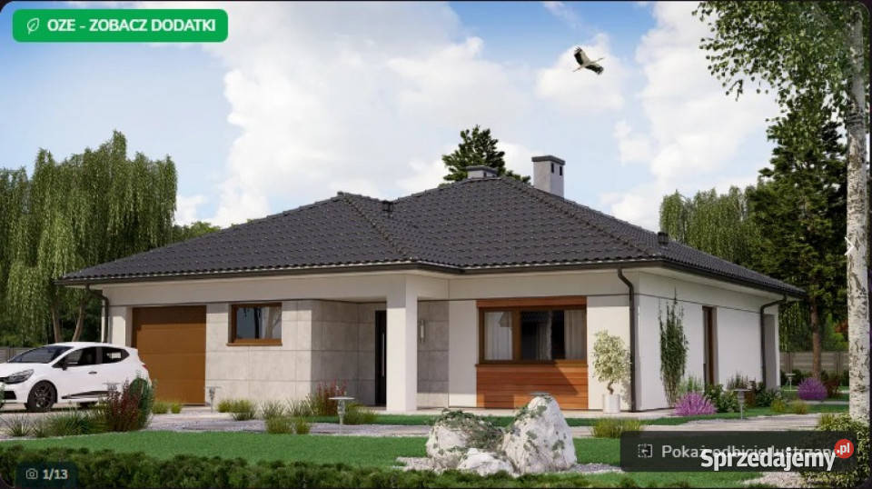 Dom wolnostojący Majdan Krasieniński 122m2 122m2