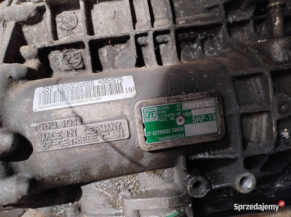 AUDI A6 C5 VW PASSAT B5 SKRZYNIA BIEGÓW AUTOMAT