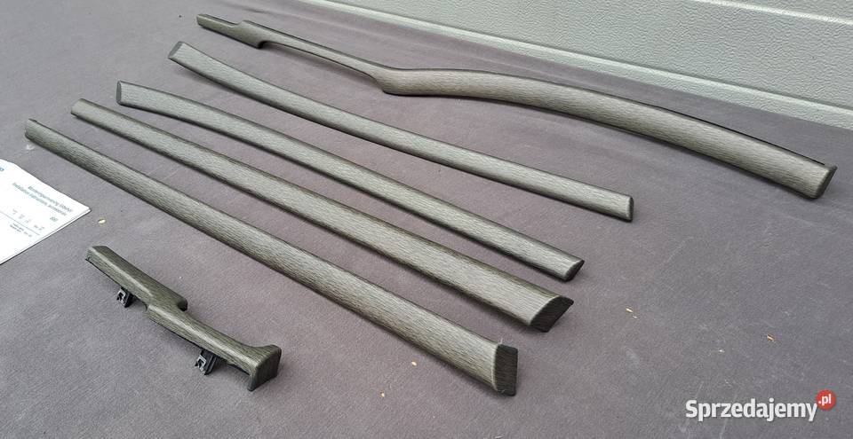 Dekory listwy ozdobne wnętrza komplet Volvo S80 osobowe