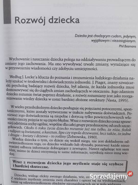 Moje dziecko idzie do szkoły poradnik rodziców Rok wydania 2002 Warszawa sprzedam