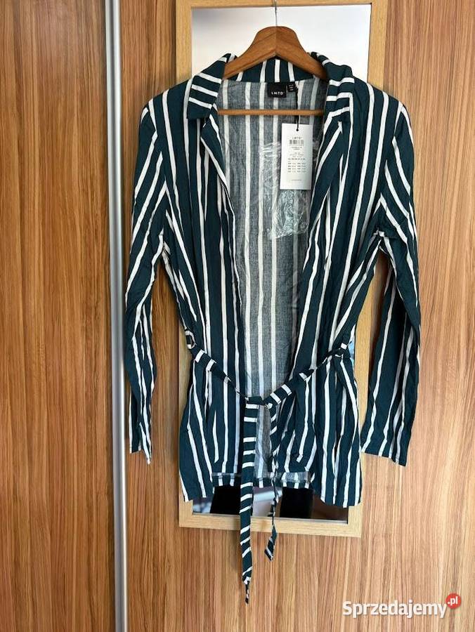 LMTD Kimono 158164 zielony Marynarki i żakiety