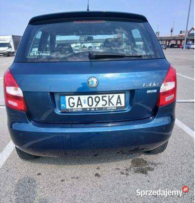 Skoda Fabia II Syndyk sprzeda Rok produkcji 2012 Gdańsk