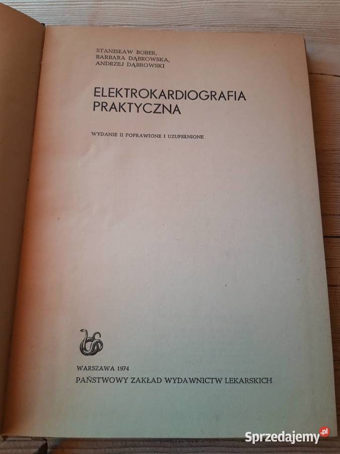 Elektrokardiografia Praktyczna Bober Dąbrowska Antykwariat